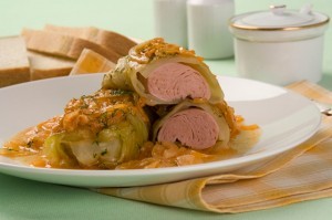 Голубцы из сосисок