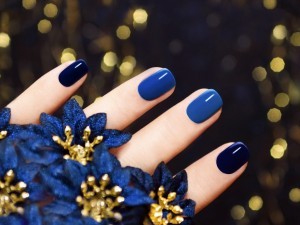 Новогодний маникюр 2016
