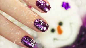 Новогодний маникюр, модный маникюр на Новый Год