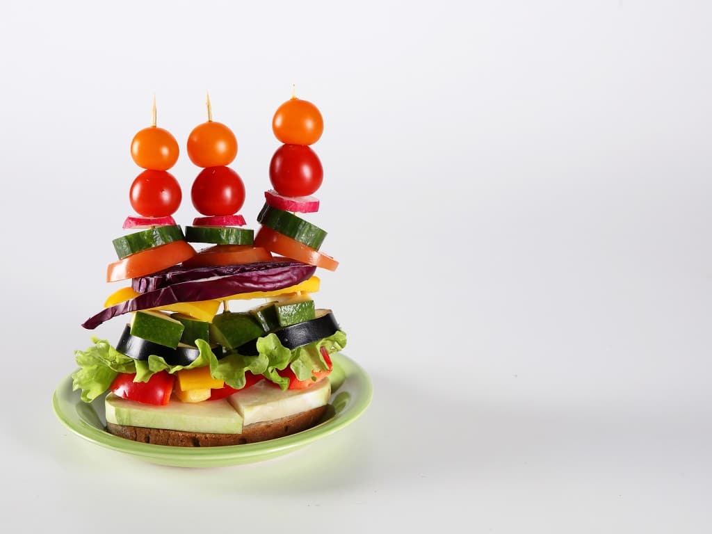 Овощной «Цветной» салат вкусный рецепт