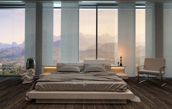 Обои для спальни — правильный выбор