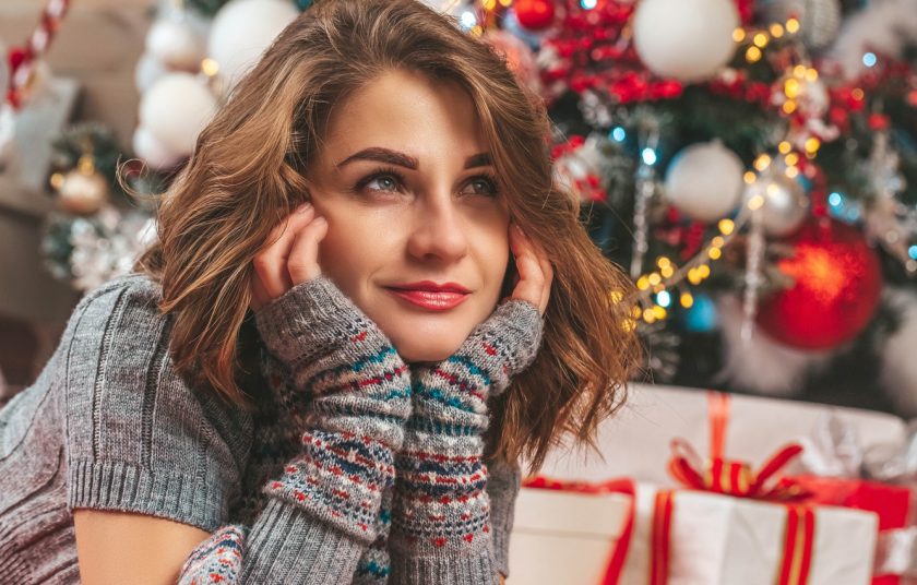 Новогодний макияж